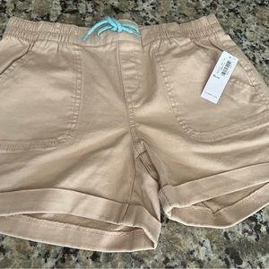 Girls khaki shorts